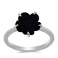Inel din Argint 925 ( 1.99 grame ) cu Obsidian 2.35 Carate