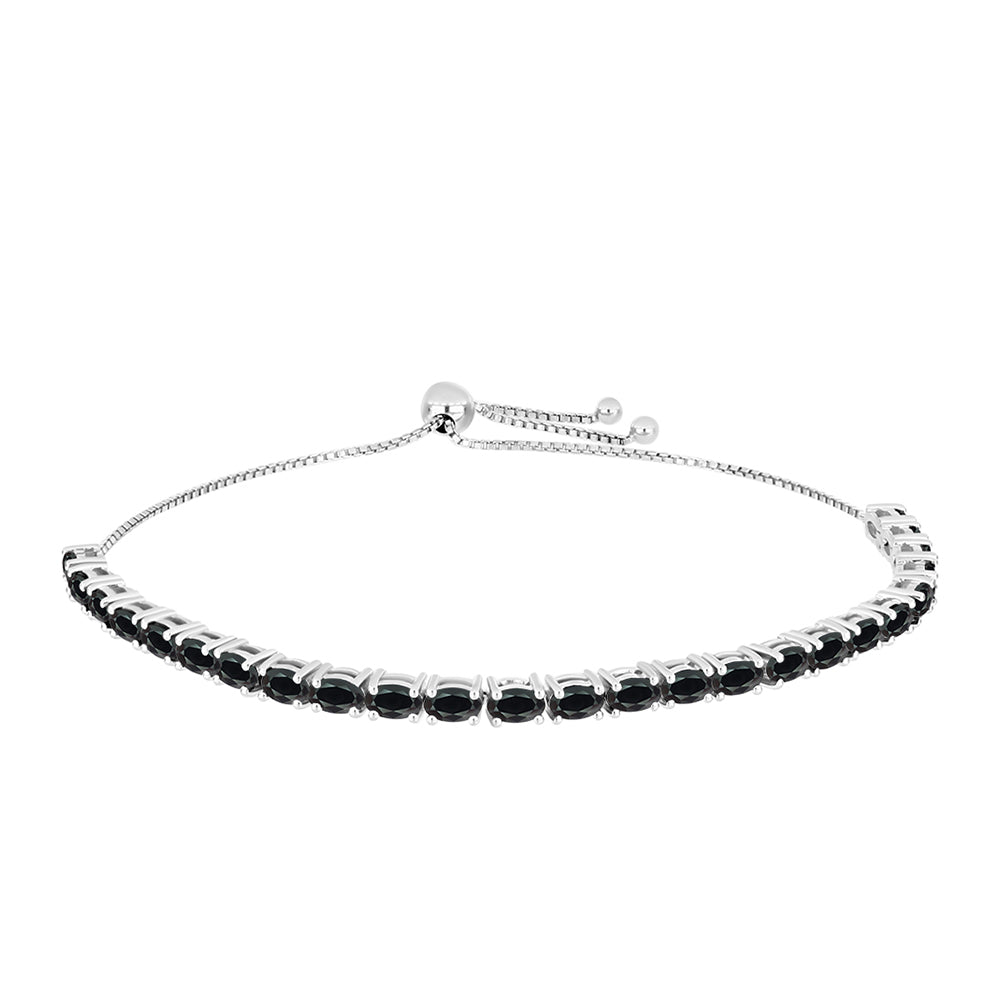 Brățară din Argint 925 ( 7.49 grame ) cu Obsidian 4.07 Carate