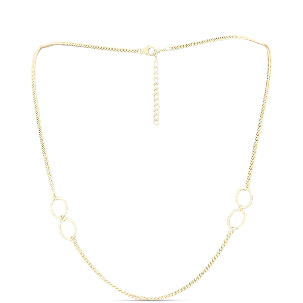 Lanț din Argint 925 Placat cu Aur ( 7.05 grame ) 1 