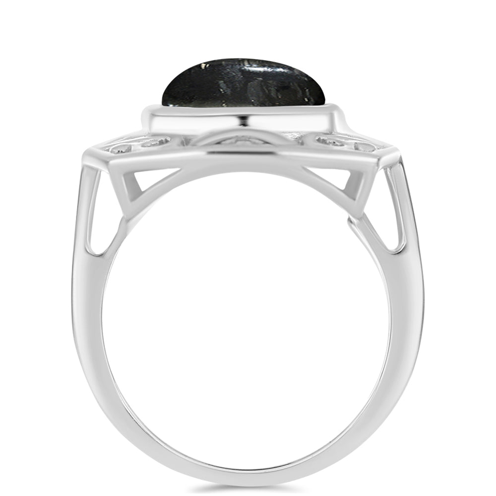 Inel din Argint 925 ( 5.05 grame ) cu Jasp Picasso 4.68 Carate 2 