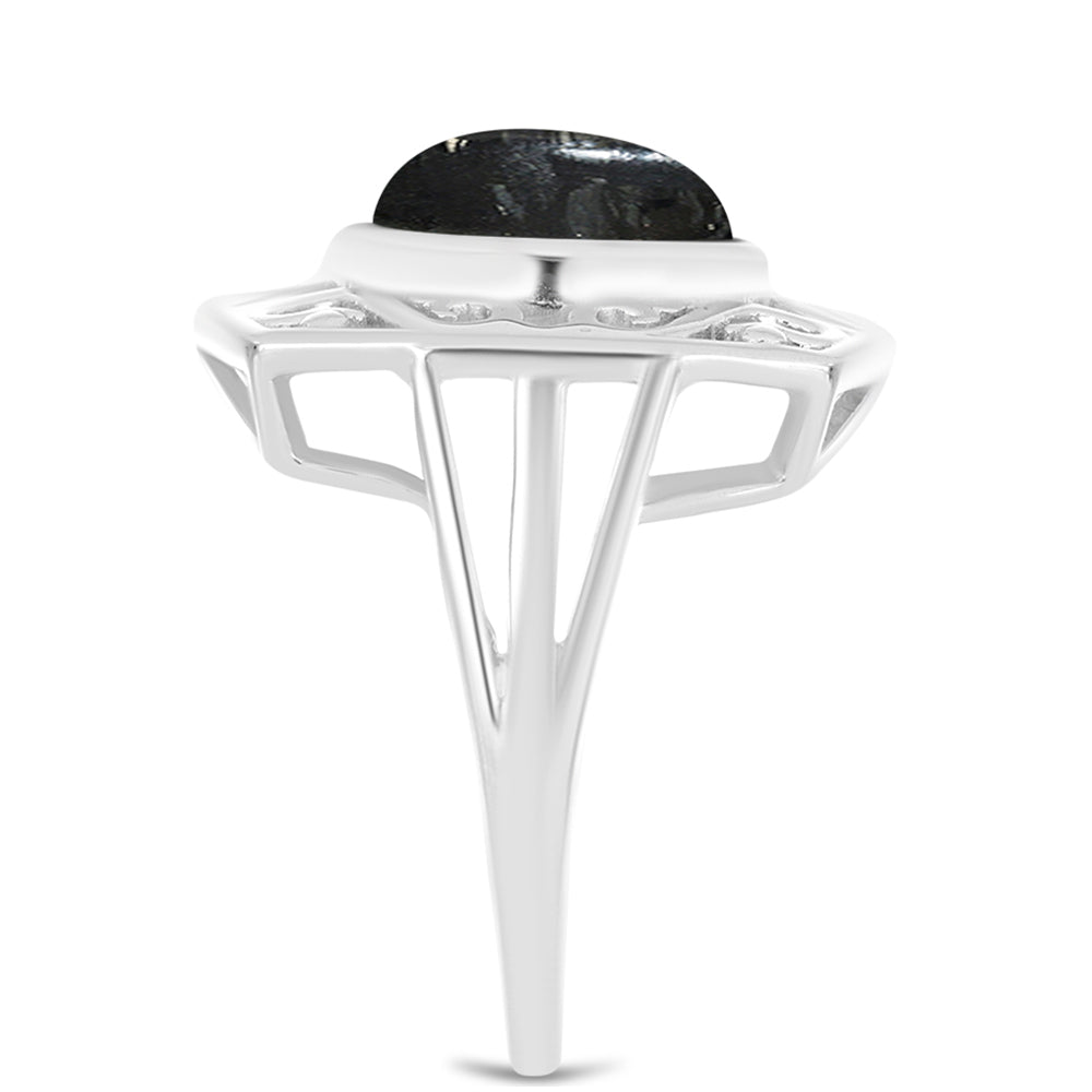 Inel din Argint 925 ( 5.05 grame ) cu Jasp Picasso 4.68 Carate 4 