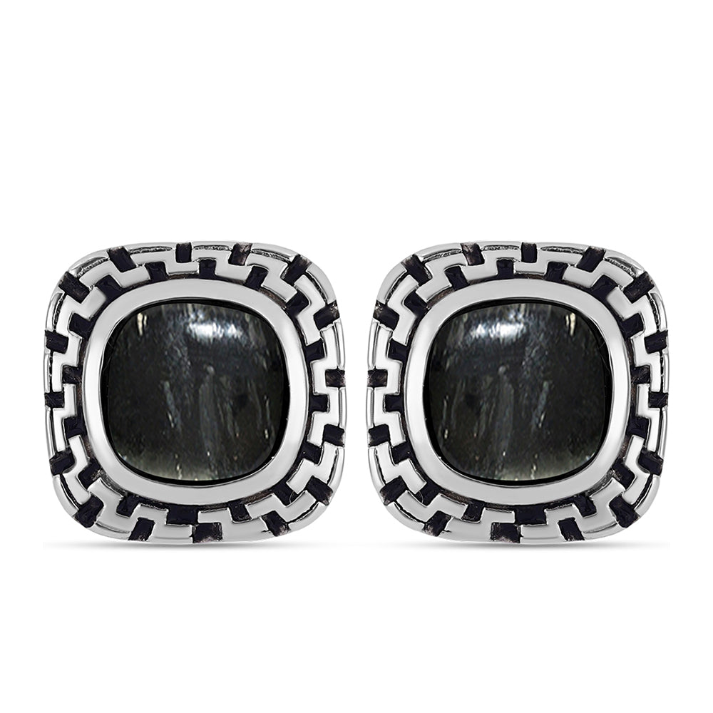 Cercei din Argint 925 ( 5.39 grame ) cu Jasp Picasso 5.2 Carate