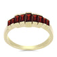 Inel din Argint 925 Placat cu Aur ( 2.79 grame ) cu Granat Barton 1.2 Carate