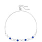 Brățară din Argint 925 ( 3.96 grame ) cu Safir Albastru Australian 1.56 Carate