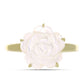 Inel din Argint 925 Placat cu Aur ( 2.53 grame ) cu Sidef 2.59 Carate