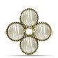 Inel din Argint 925 Placat cu Aur ( 4.94 grame ) cu Sidef 3.78 Carate