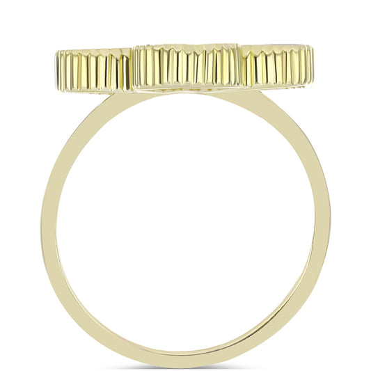 Inel din Argint 925 Placat cu Aur ( 4.94 grame ) cu Sidef 3.78 Carate