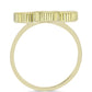 Inel din Argint 925 Placat cu Aur ( 4.94 grame ) cu Sidef 3.78 Carate