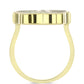 Inel din Argint 925 Placat cu Aur ( 3.56 grame ) cu Sidef 5.01 Carate