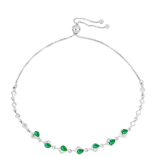 Brățară din Argint 925 ( 4.56 grame ) cu Granat Kijani 1.1 Carate