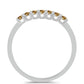 Inel din Argint 925 ( 1.64 grame ) cu Moissanite Șampanie 0.23 Carate