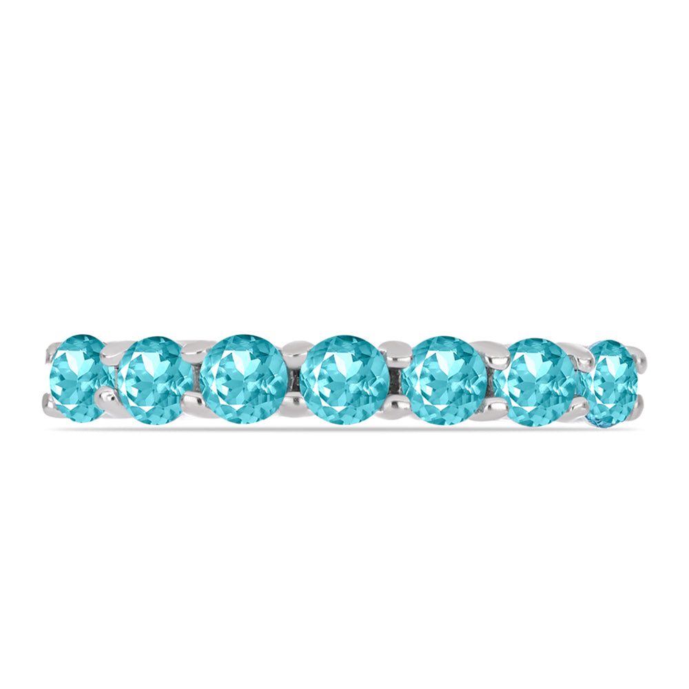 Inel din Argint 925 ( 1.46 grame ) cu Cuarț Paraiba 0.67 Carate