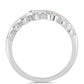 Inel din Argint 925 ( 3.22 grame ) cu Moissanite Șampanie 0.18 Carate