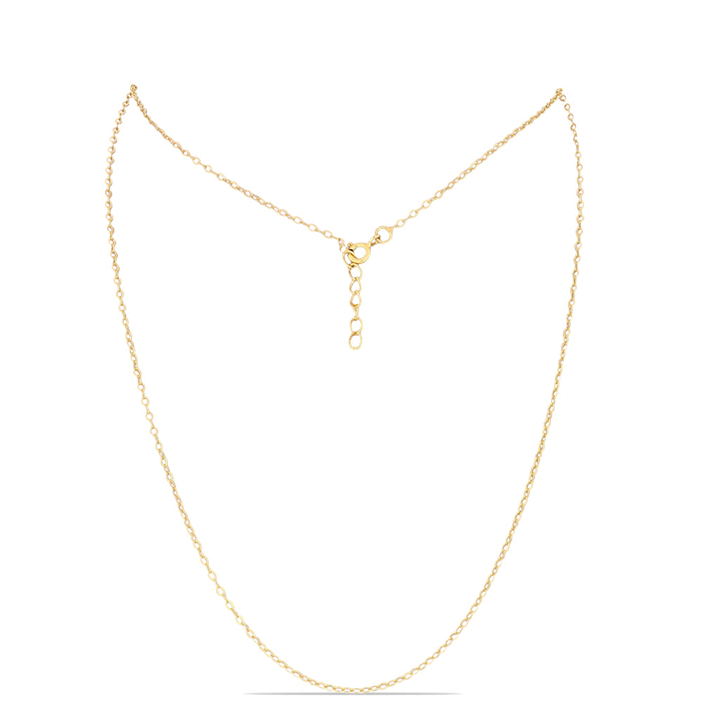 Lanț din Argint 925 Placat cu Aur ( 1.21 grame ) 1 