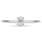 Inel din Argint 925 ( 1.46 grame ) cu Diamant Alb 0.01 Carate