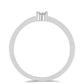 Inel din Argint 925 ( 1.46 grame ) cu Diamant Alb 0.01 Carate