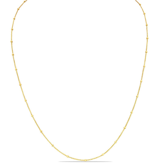 Lanț din Argint 925 Placat cu Aur ( 2.8 grame )