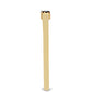 Inel din Argint 925 Placat cu Aur ( 1.64 grame ) cu Diamant Albastru 0.03 Carate