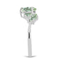Inel din Argint 925 ( 2.47 grame ) cu Ametist Verde 2.04 Carate