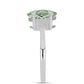 Inel din Argint 925 ( 2.28 grame ) cu Ametist Verde 1.59 Carate