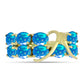 Inel din Argint 925 Placat cu Aur ( 3.32 grame ) cu Opal Etiopian ”Paradis” 1.83 Carate