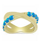 Inel din Argint 925 Placat cu Aur ( 4.29 grame ) cu Opal Etiopian ”Paradis” 0.7 Carate