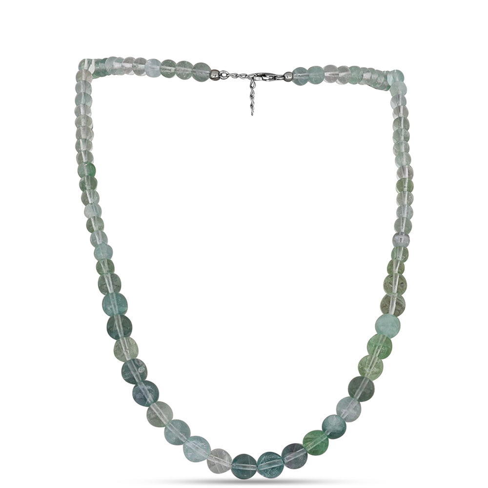 Colier din Argint 925 ( 1.03 grame ) cu Ametist Verde 175.18 Carate 1 