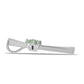 Cruce Pandantiv din Argint 925 ( 2.01 grame ) cu Ametist Verde și Topaz Alb 0.39 Carate