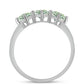 Inel din Argint 925 ( 1.98 grame ) cu Ametist Verde 1.6 Carate