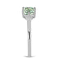 Inel din Argint 925 ( 1.98 grame ) cu Ametist Verde 1.6 Carate