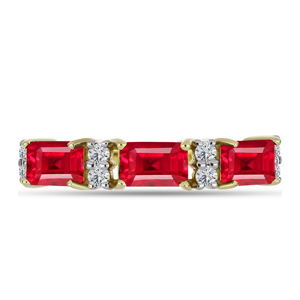 Inel din Argint 925 Placat cu Aur ( 2.72 grame ) cu Agat Roșu și Topaz Alb 1.96 Carate 2 
