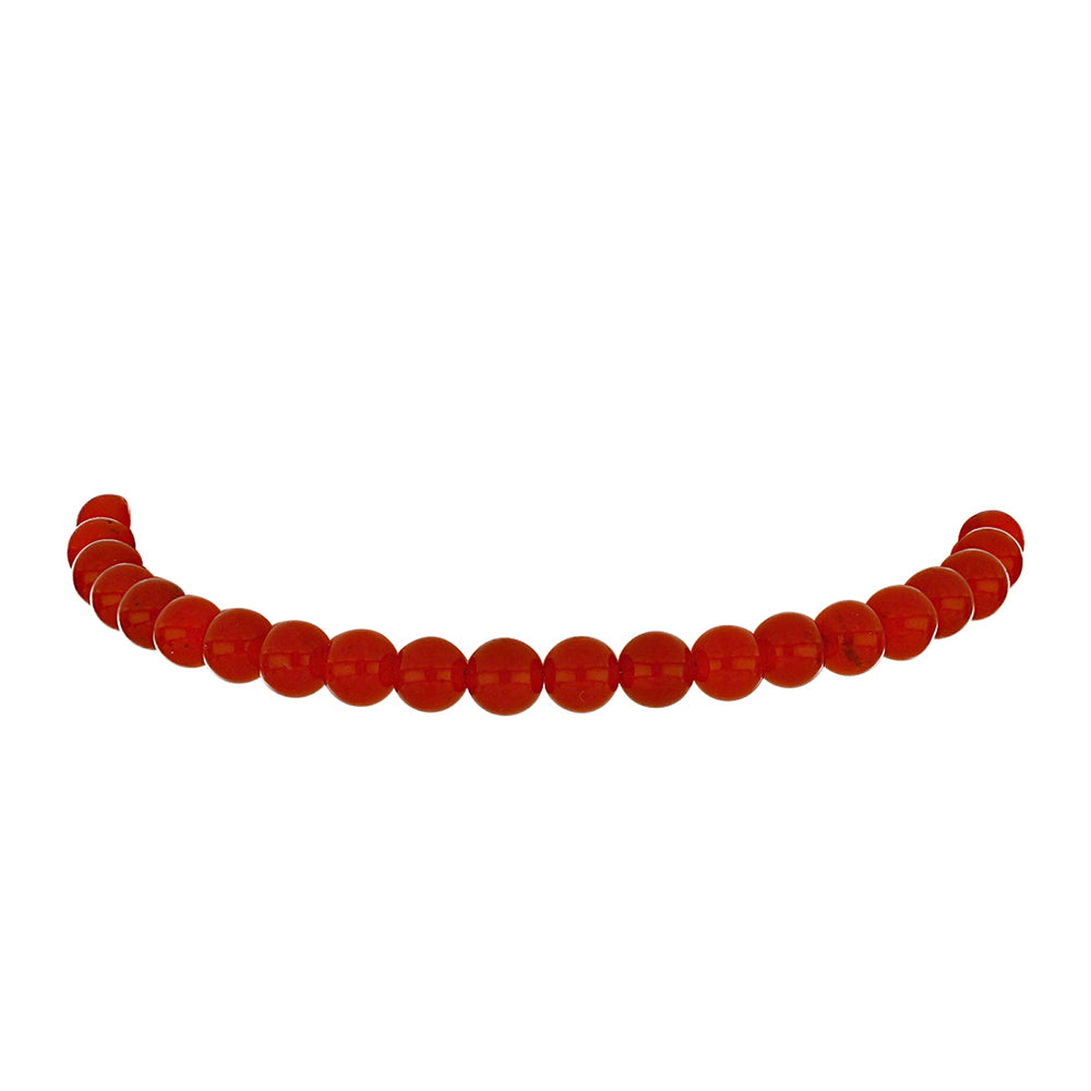 Brățară din Argint 925 Placat cu Aur ( 1.74 grame ) cu Agat Roșu 34.94 Carate