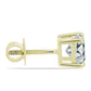 Cercei din Argint 925 Placat cu Aur ( 1.58 grame ) cu Diamant Certificat cultivat în laborator 2.9 Carate