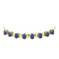 Brățară din Argint 925 Placat cu Aur ( 6.61 grame ) cu Drusă Violet 6.59 Carate