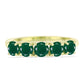 Inel din Argint 925 Placat cu Aur ( 2.17 grame ) cu Agat Verde 1.23 Carate