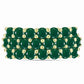 Inel din Argint 925 Placat cu Aur ( 4.35 grame ) cu Agat Verde 2.45 Carate