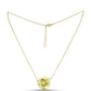 Colier din Argint 925 Placat cu Aur ( 7.32 grame ) cu Diamant Alb 0.01 Carate