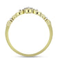 Inel din Argint 925 Placat cu Aur ( 3.26 grame ) cu Diamant Alb 0.06 Carate