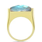 Inel din Argint 925 Placat cu Aur ( 5.96 grame ) cu Labradorit 12.24 Carate