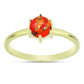 Inel din Argint 925 Placat cu Aur ( 1.91 grame ) cu Turcoaz Mohave 0.83 Carate