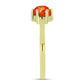 Inel din Argint 925 Placat cu Aur ( 1.91 grame ) cu Turcoaz Mohave 0.83 Carate