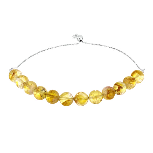 Brățară din Argint 925 ( 1.75 grame ) cu Citrin Rio Golden 65.13 Carate