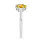 Inel din Argint 925 ( 2.24 grame ) cu Citrin Rio Golden 1.17 Carate