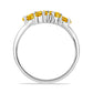Inel din Argint 925 ( 4.27 grame ) cu Citrin Rio Golden 4.16 Carate