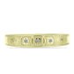 Inel din Argint 925 Placat cu Aur ( 2.55 grame ) cu Diamant Alb 0.02 Carate