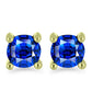 Set din Argint 925 Placat cu Aur ( 2.9 grame ) cu Diamant Alb și Rubin Malagasy 1.95 Carate ( Cercei )