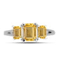 Inel din Argint 925 ( 2.53 grame ) cu Citrin Rio Golden 1.5 Carate