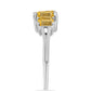 Inel din Argint 925 ( 2.53 grame ) cu Citrin Rio Golden 1.5 Carate