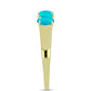 Inel din Argint 925 Placat cu Aur ( 2.11 grame ) cu Jad albastru 1.04 Carate