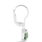 Cercei din Argint 925 ( 1.73 grame ) cu Ametist Verde 2.13 Carate